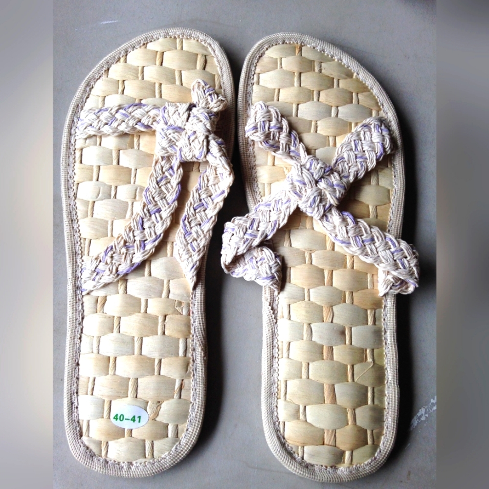 Environmental Friendly Women's Girls Slippers Sandles House Shoes Beach Shoes